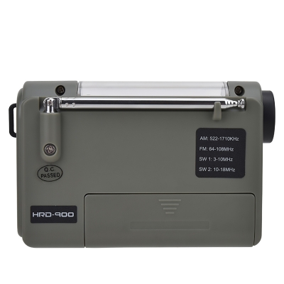 Многофункциональный радиоприемник Receivio HRD-900, зеленый-7